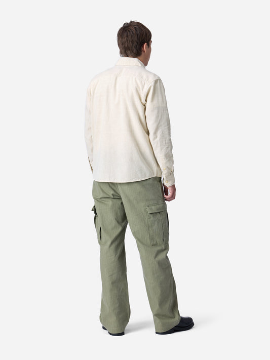 Utility Shirt Ecru Chambray