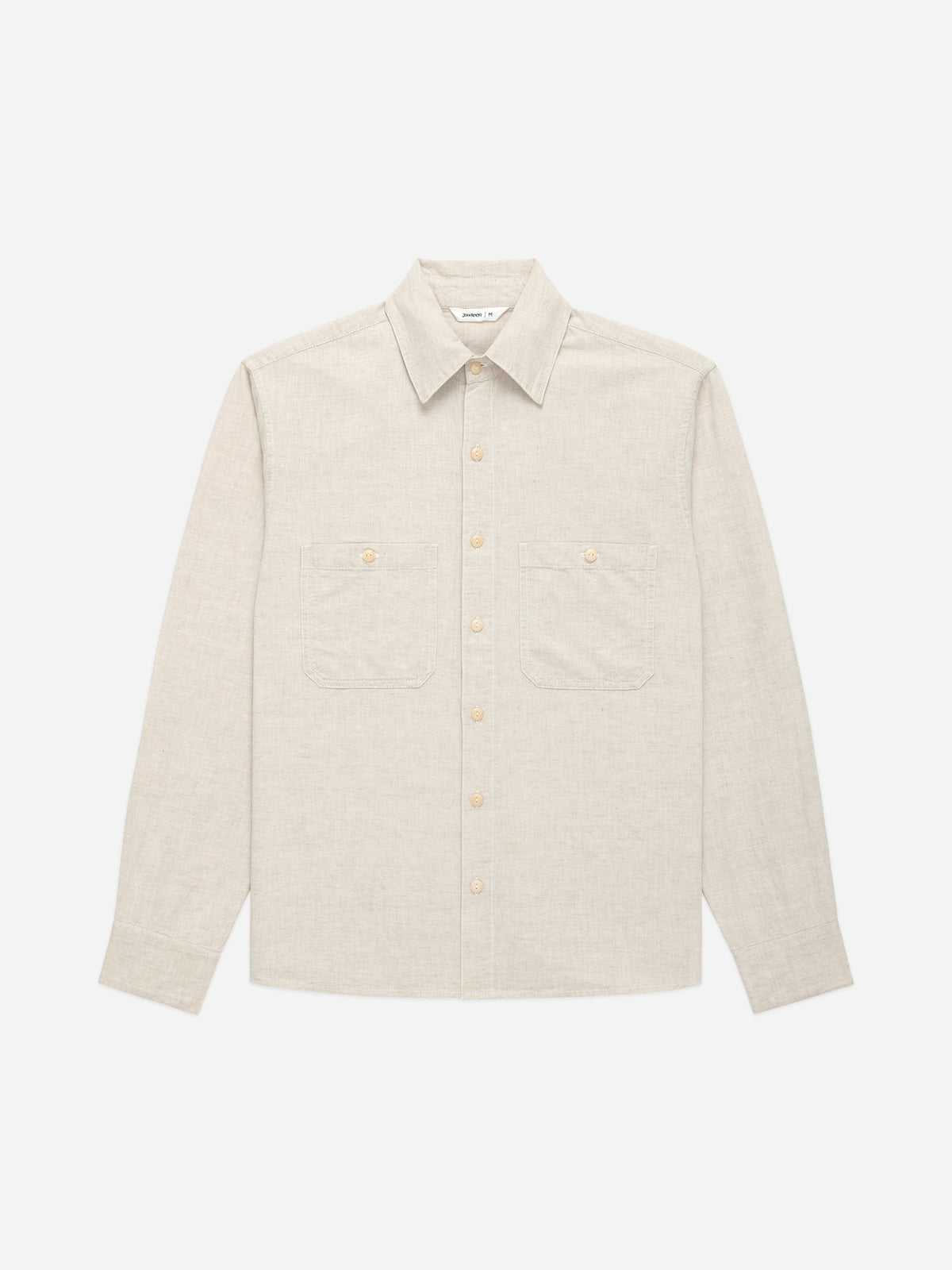 Utility Shirt Ecru Chambray