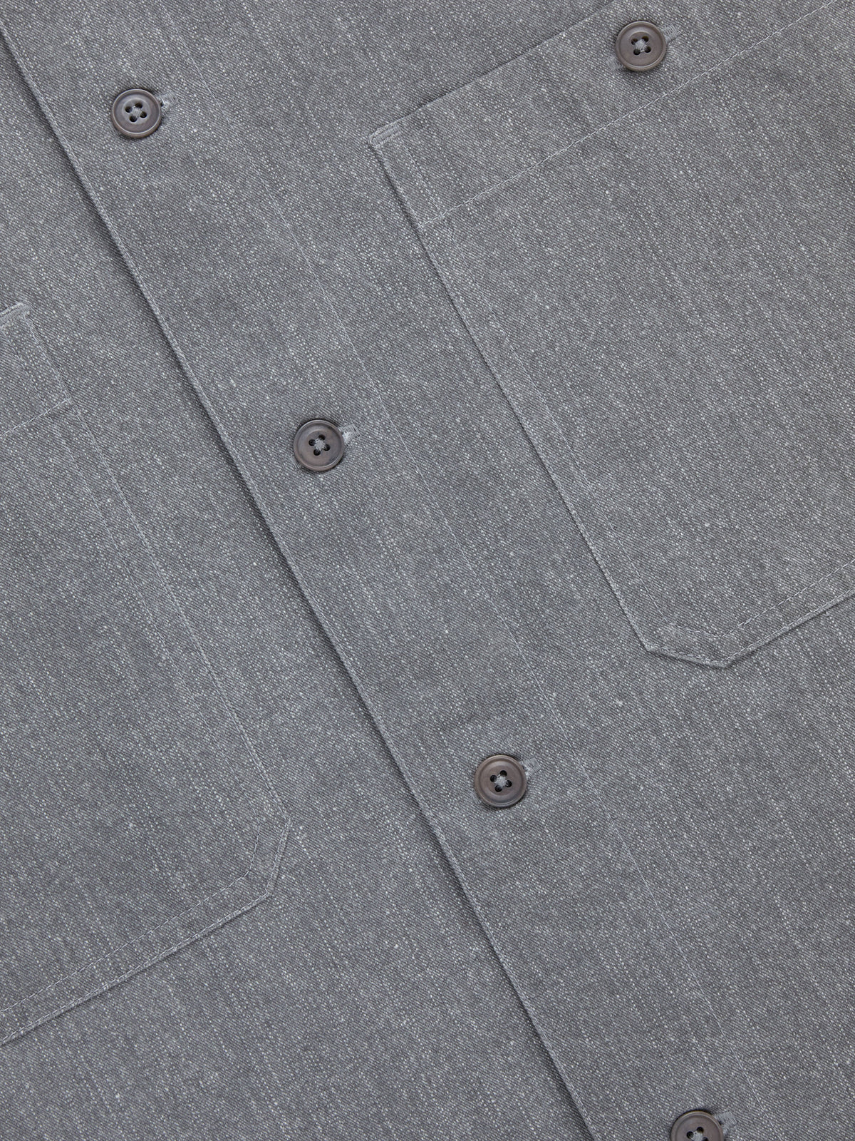Short Sleeve Workshirt Charcoal Twill