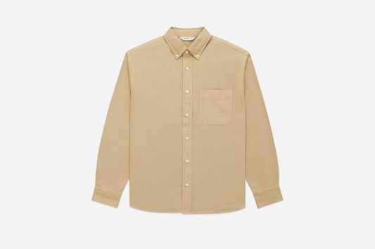 Big Oxford Shirt Safari Tan