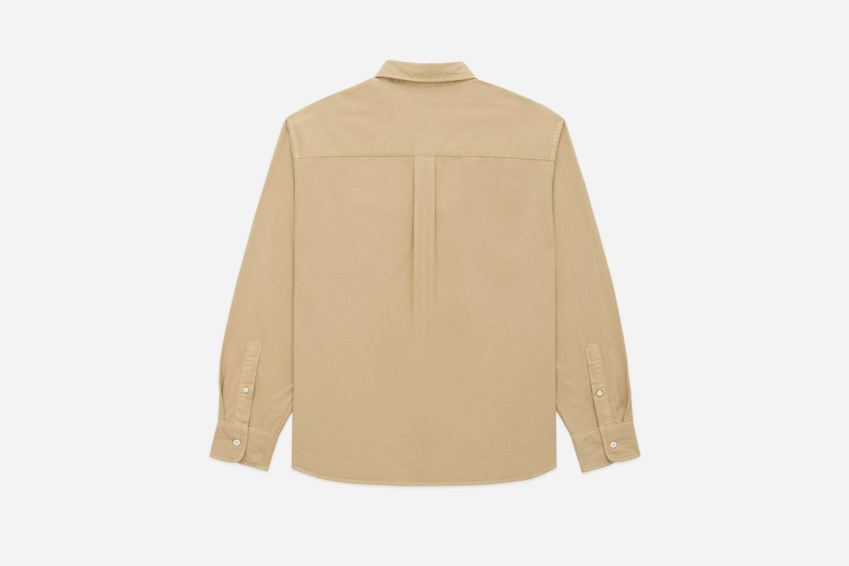 Big Oxford Shirt Safari Tan