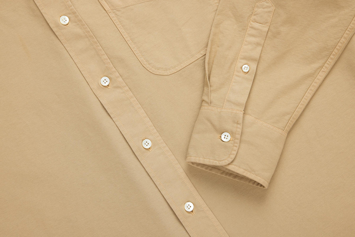 Big Oxford Shirt Safari Tan
