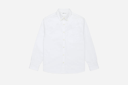 Big Oxford Shirt White