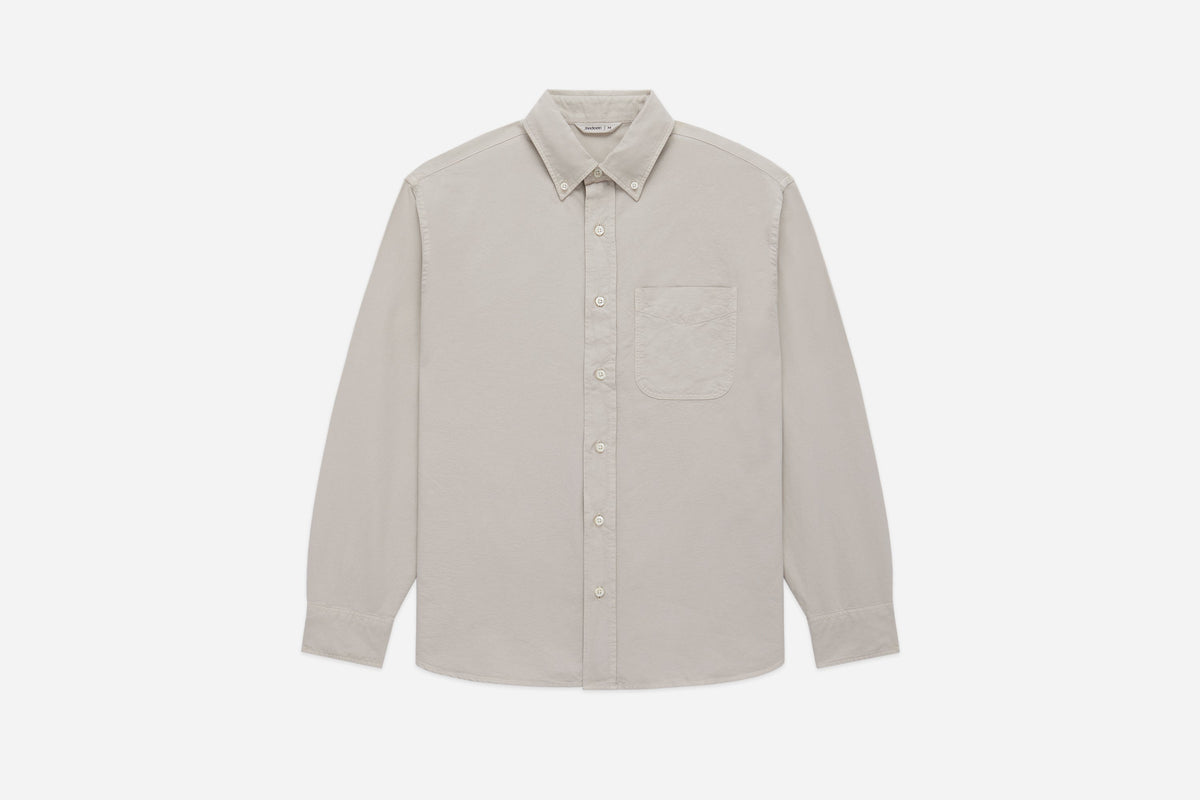 Big Oxford Shirt Concrete