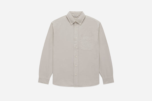 Big Oxford Shirt Concrete