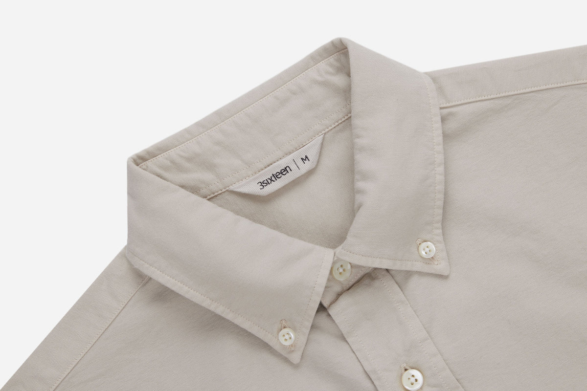 Big Oxford Shirt Concrete